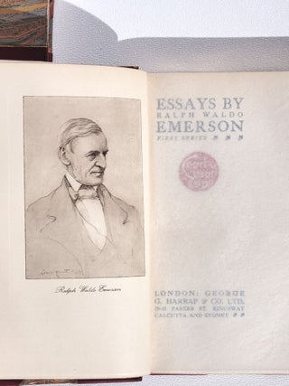Essays by Ralph Waldo Emerson, First Series [with] Second Series