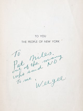 Naked City (Inscribed and Signed)