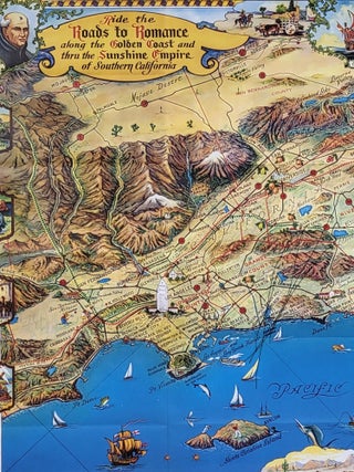 Item #763 Ride the Roads to Romance along the Golden Coast and thru the Sunshine Empire of...