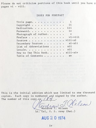 Thirty Four Families of Old Somerset County, Maryland (Signed)