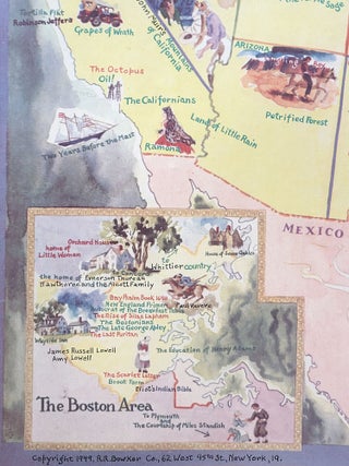 The Booklover's Map of the United States
