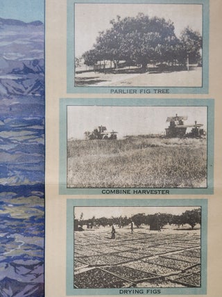 Pictorial Map of Fresno County and Mid-California's Garden of the Sun