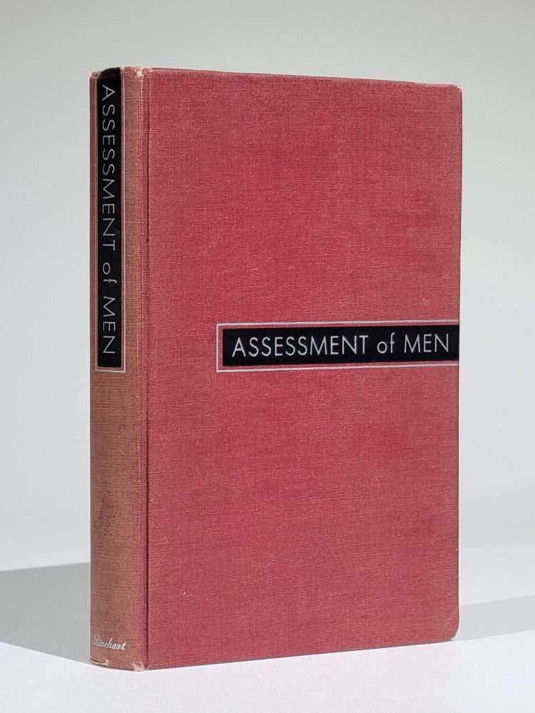 Item #792 Assessment of Men: Selection of Personnel for the Office of Strategic Services. OSS Assessment Staff.