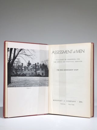 Assessment of Men: Selection of Personnel for the Office of Strategic Services