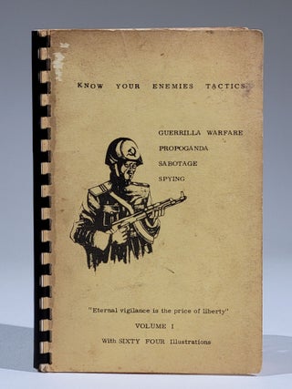 Item #822 Know Your Enemies Tactics: Guerilla Warfare, Propaganda, Sabotage, Spying. Resistance...