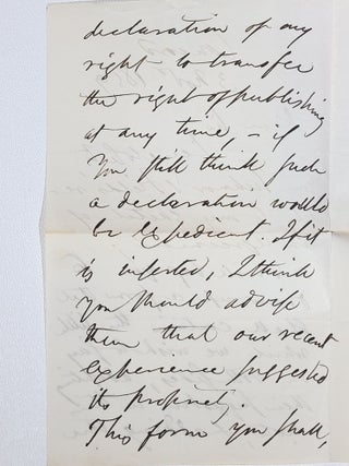 Emerson's Works, with a holographic letter signed by Emerson tipped into Essays: First Series