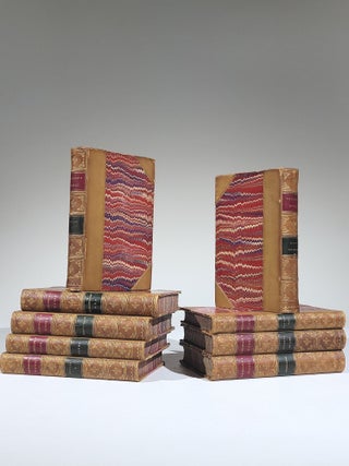 Emerson's Works, with a holographic letter signed by Emerson tipped into Essays: First Series