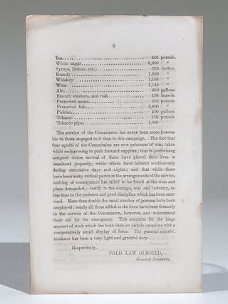 Sanitary Commission No. 68. Preliminary Report of the Operations of the Sanitary Commission with the Army of the Potomac, During the Campaign of June and July, 1863