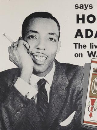 Item #868 Tastes Great, Smokes Mild! says Hoppy Adams, The Lively One on WANN. Poster for...