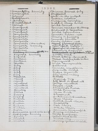 Herbarium and Plant Descriptions