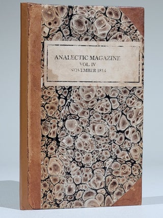Item #902 Defence of Fort McHenry, in The Analectic Magazine, November, 1814. Francis Scott Key
