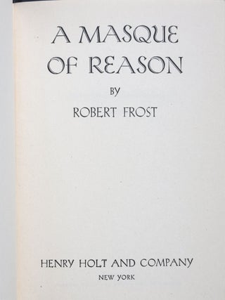 A Masque of Reason