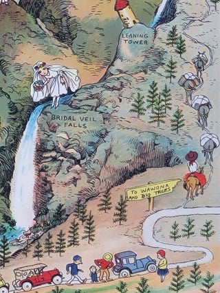 Item #952 Yosemite (Pictorial Map). Jo Mora