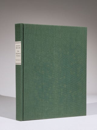 Item #960 The Nightmare Notebook (Signed). Henry Miller