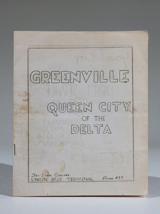 Item #990 Greenville: Queen City of the Delta. Mississippi Delta, Bus Transportation