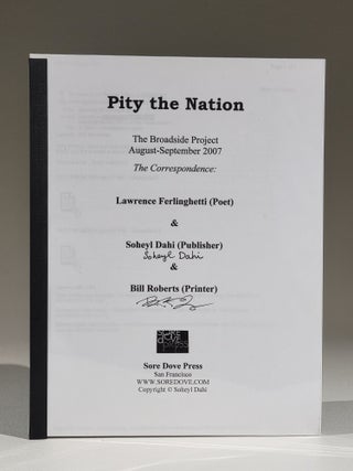 Pity the Nation, Portfolio Edition #3 (Signed)