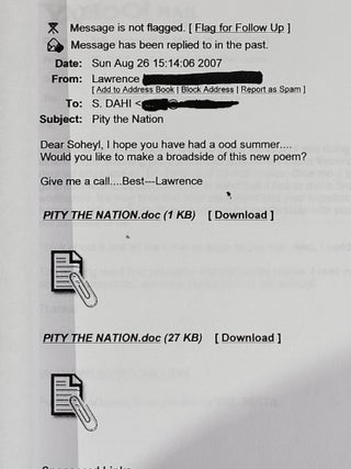 Pity the Nation, Portfolio Edition #3 (Signed)