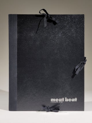Item #993 meat/beat: a broadside series (Signed). Soheyl Dahi, b.1954