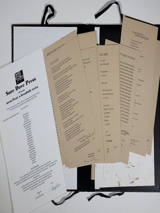 meat/beat: a broadside series (Signed)