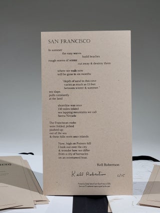 meat/beat: a broadside series (Signed)